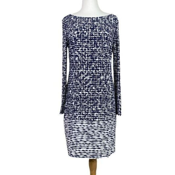 Vince Camuto Long Sleeve Dress Size 8 - Picture 1 of 5